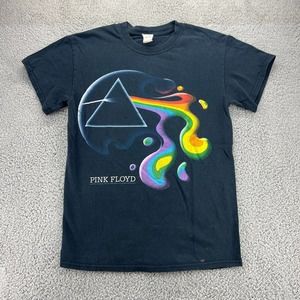 Pink Floyd T Shirt Mens Small Black 2014 Dark Side Of The Moon Album